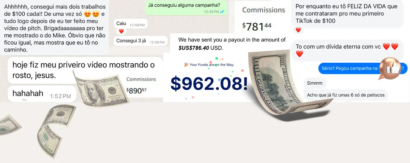 Depoimentos de alunas da Laiala Margonar